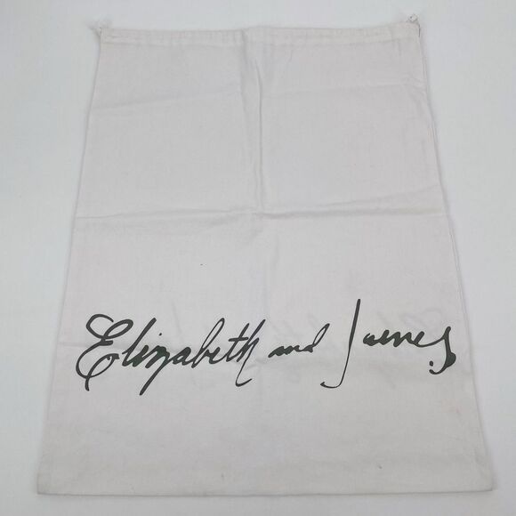 Elizabeth & James Cotton Dust Bag Purse Shoes 18x24 - Picture 1 of 3